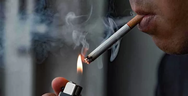 تاثیر سیگار کشیدن در لاغری