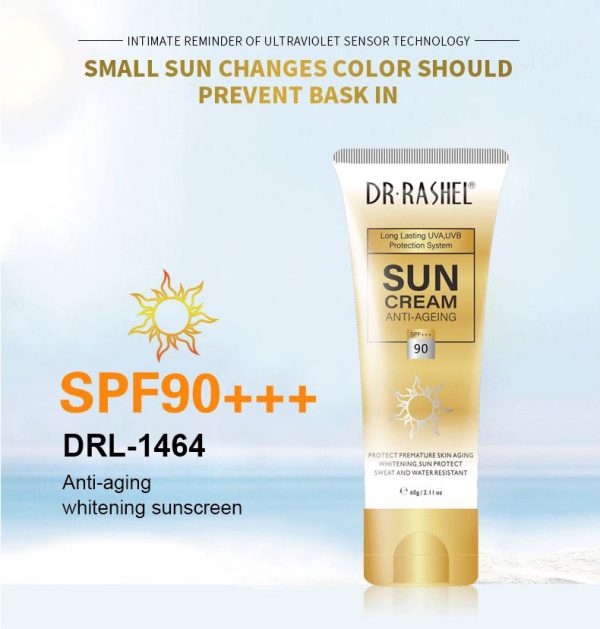 خرید ضد آفتاب ضد پیری دکتر راشل spf90