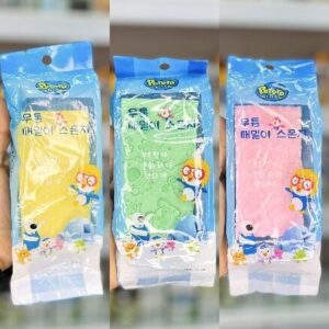 لیف جادویی حمام کره ای و کیسه لایه بردار