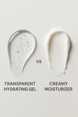 آبرسان و مرطوب کننده پوست – مقایسه دو محصول مراقبت پوست، ژل آبرسان و کرم مرطوب کننده