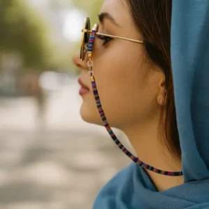بند عینک سنتی و فانتزی پاستیلی دخترونه