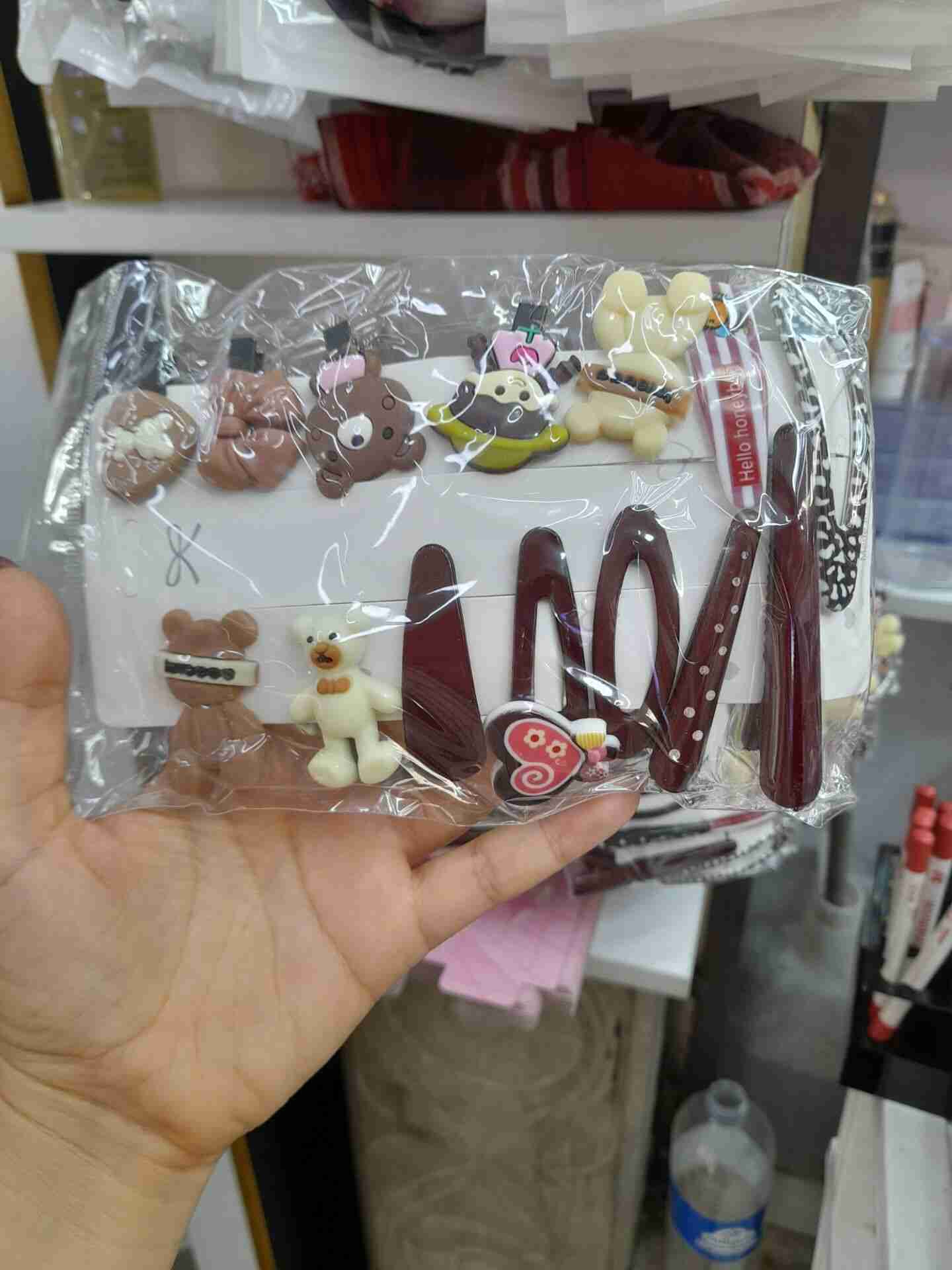ست گیره مو دخترونه فانتزی