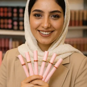 بسته ۶ عددی سایه چشم استیکی دراگون با رنگ‌بندی متنوع و طراحی استیکی