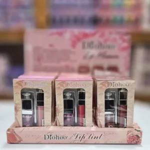 پک دو قلو لیپ گلس و بالم لب طرح دیور