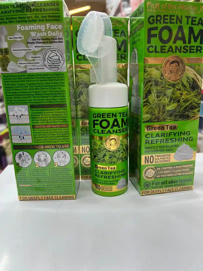 شوینده صورت چای سبز وکالی