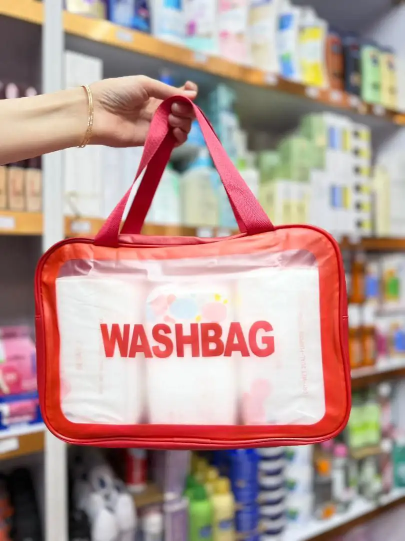 کیف واشبگ قرمز اصلی بزرگ