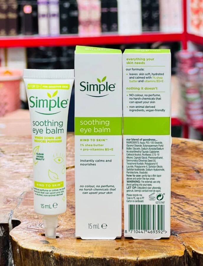 قیمت خرید کرم دور چشم سیمپل مدل Soothing Eye Balm