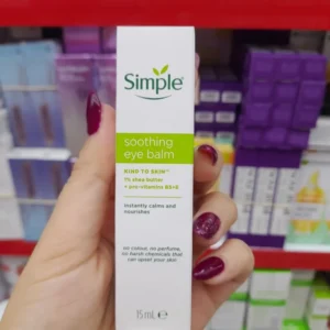 بالم دور چشم سیمپل مدل Soothing Eye Balm مناسب پوست حساس
