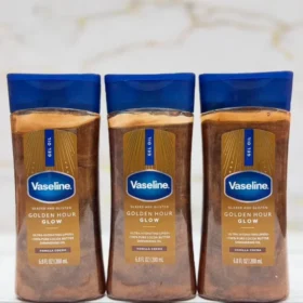 روغن بدن وازلین شاین دار Golden Hour Glow اصل