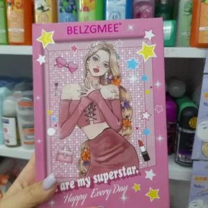 پالت سایه همه کاره کتابی 67 رنگ با طراحی صورتی